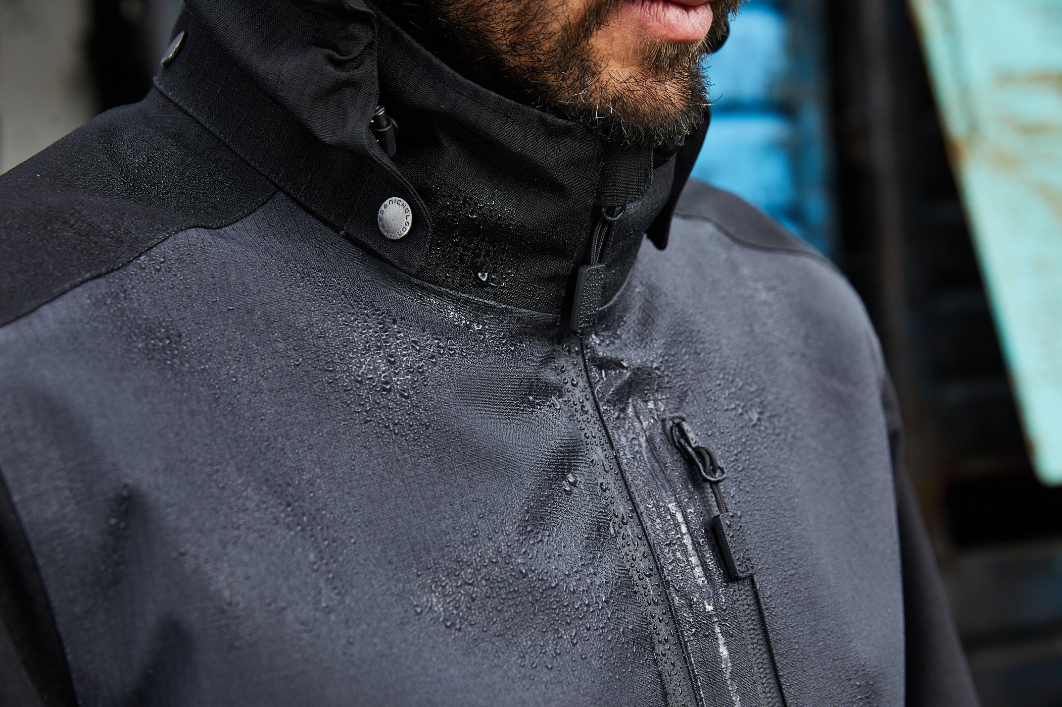 gefütterte Damen Hardshell Regenjacke -JN1814