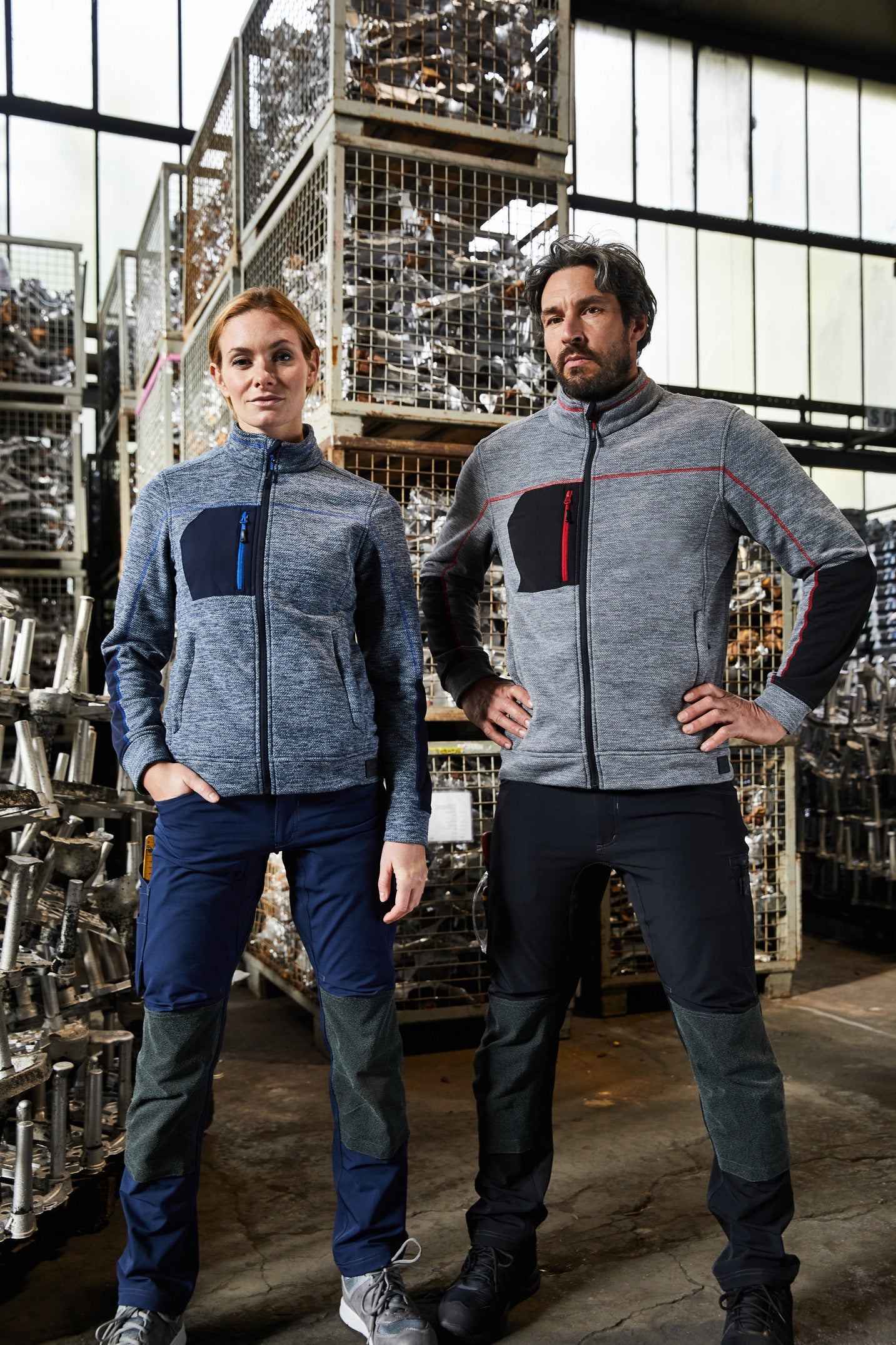 Herren Structure Fleece Jacke -JN1818