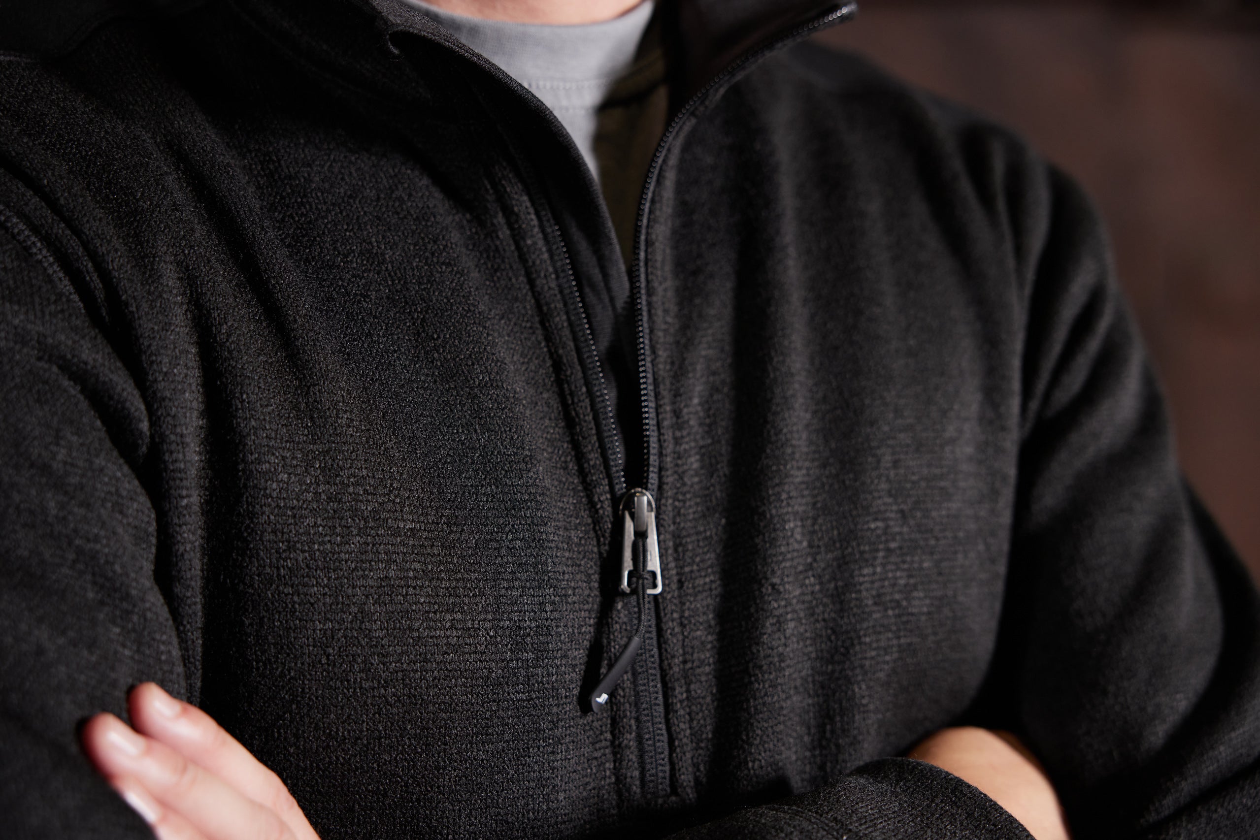 Unisex Strick Workwear Half-Zipper - STRONG -JN864