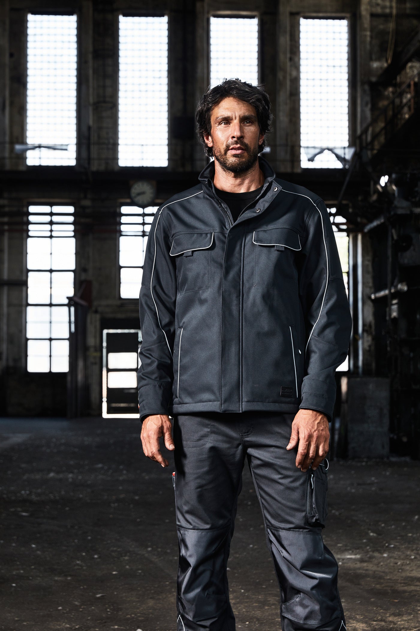 Unisex Softshell Jacke Basic -SOLID- JN884