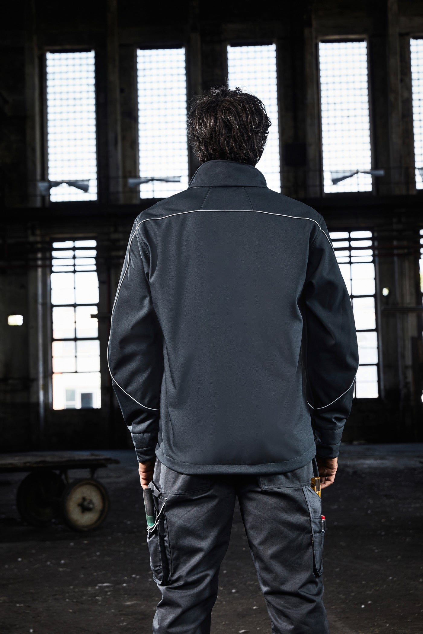 Unisex Softshell Jacke Basic -SOLID- JN884