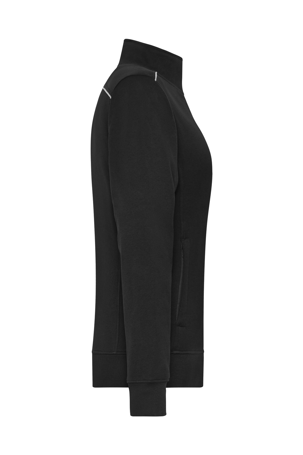 Damen Workwear Zipper - SOLID -