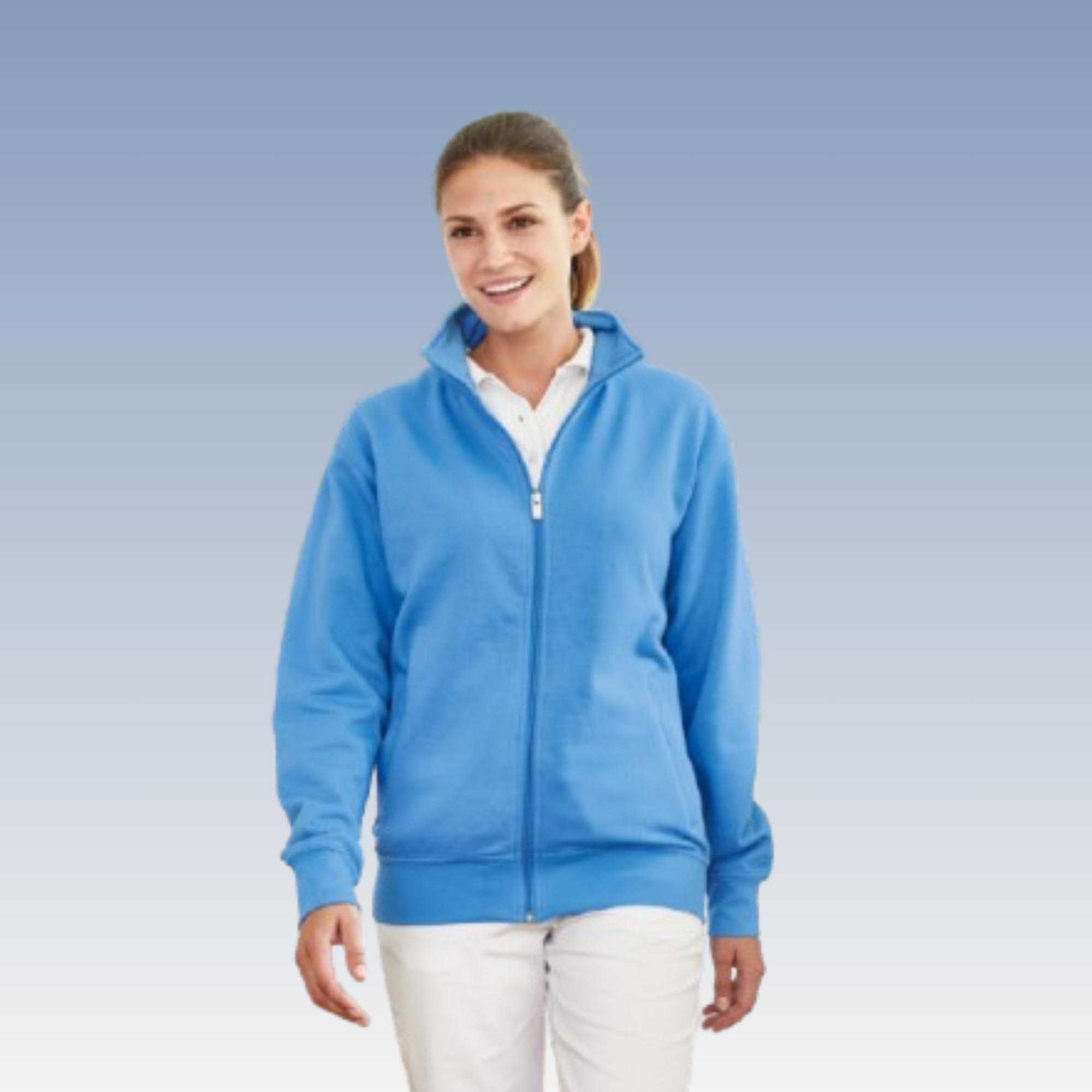 Workwear Fleece Zip Jacke -JN836