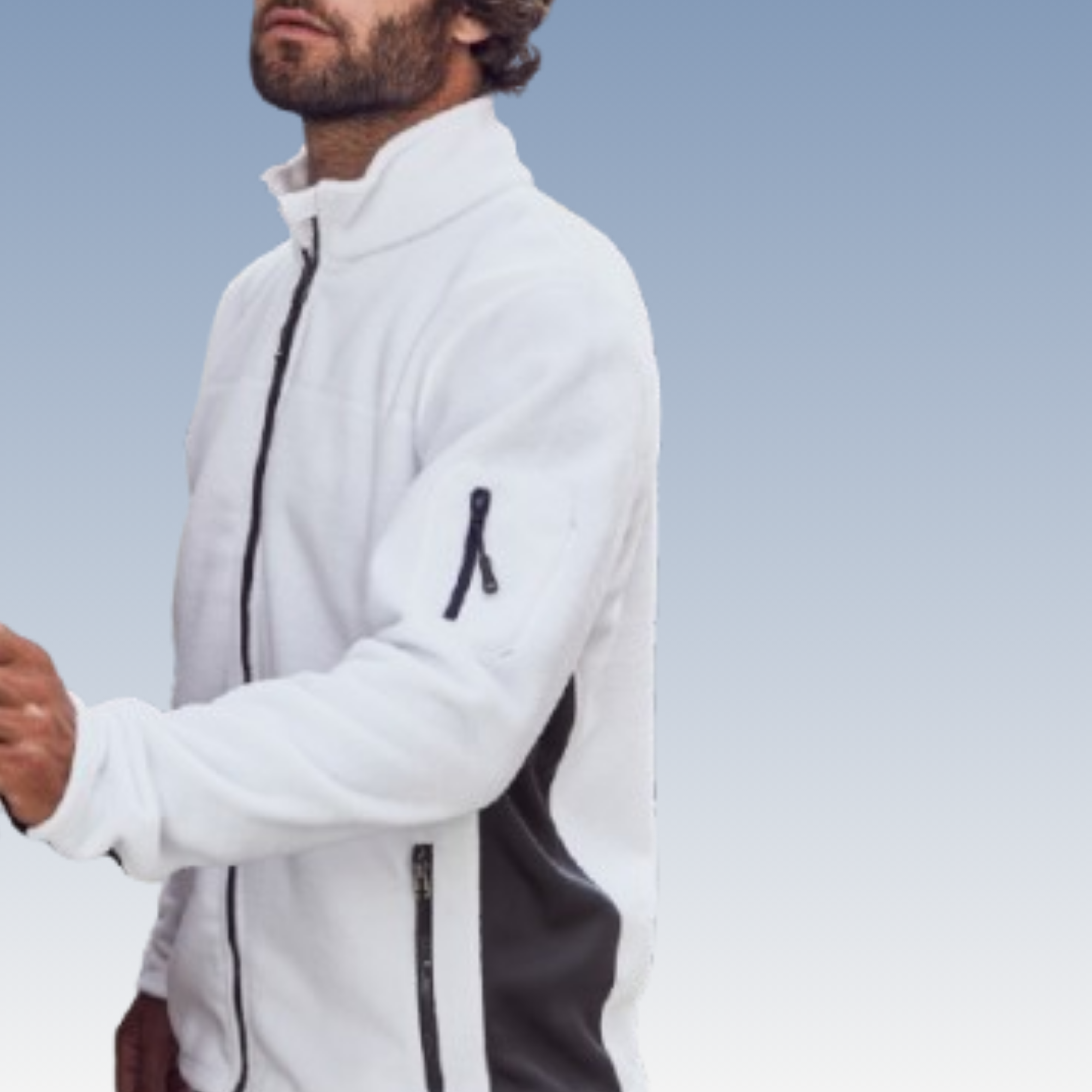 Herren Workwear Fleece Jacke - STRONG -JN842