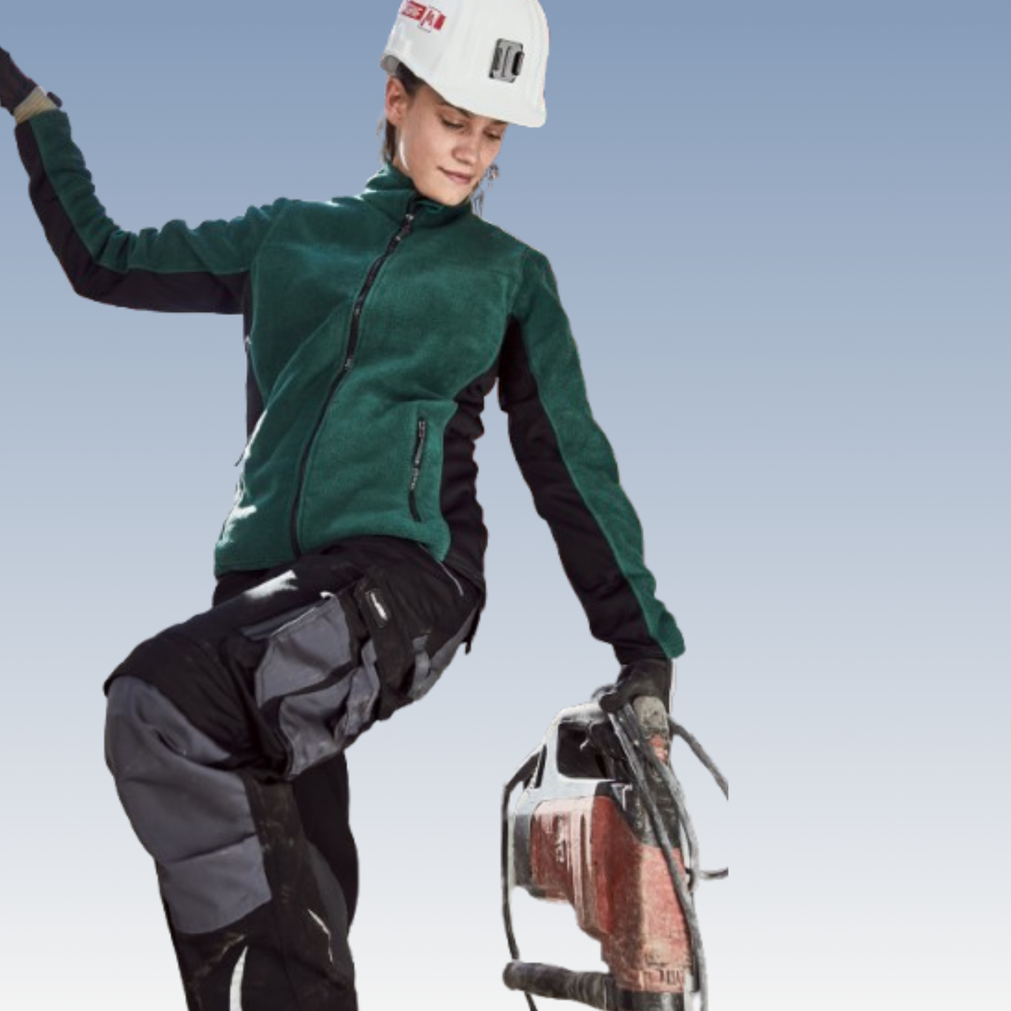 Damen Workwear Fleece Jacke - STRONG -JN841