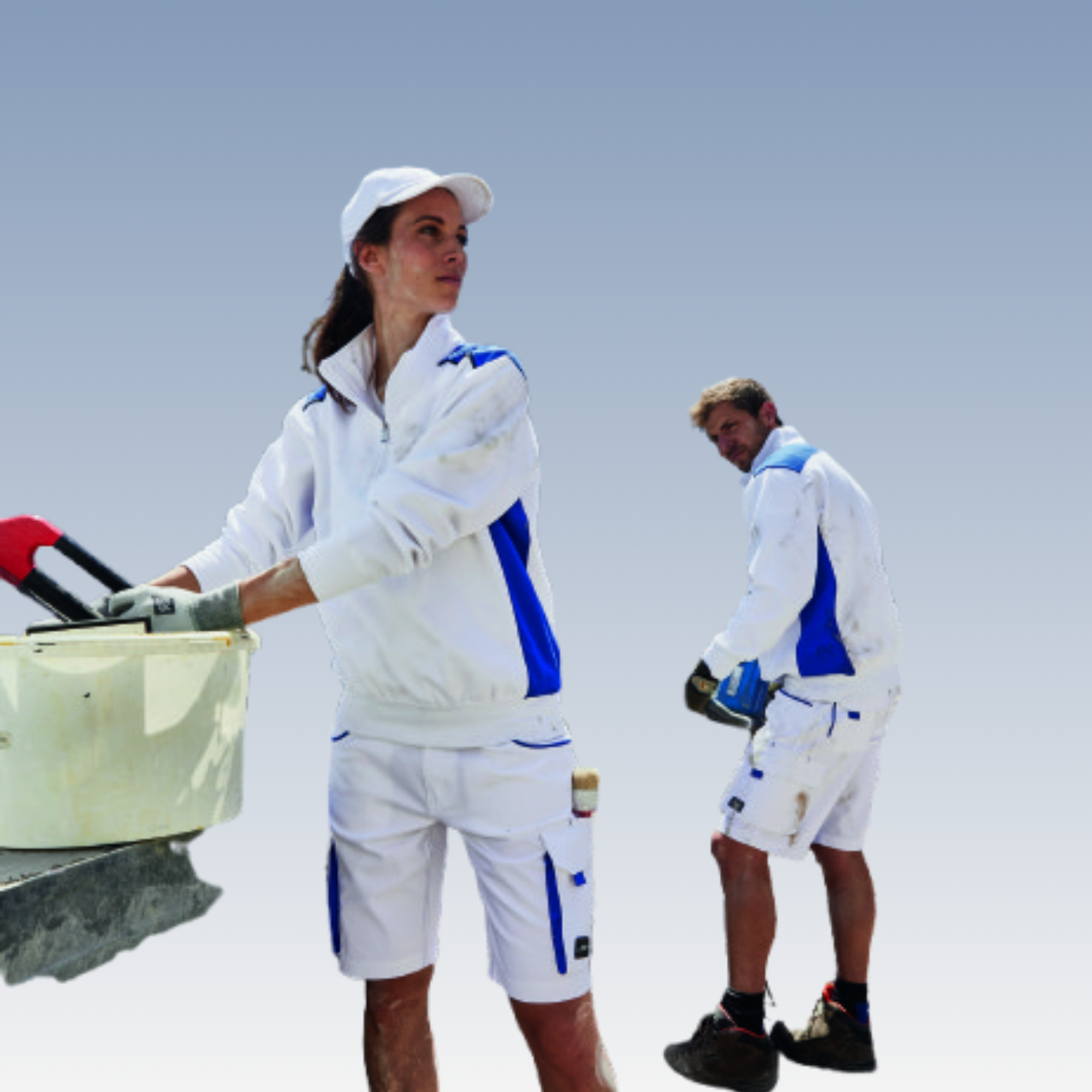 Unisex Workwear Half-Zipper - COLOR -JN868