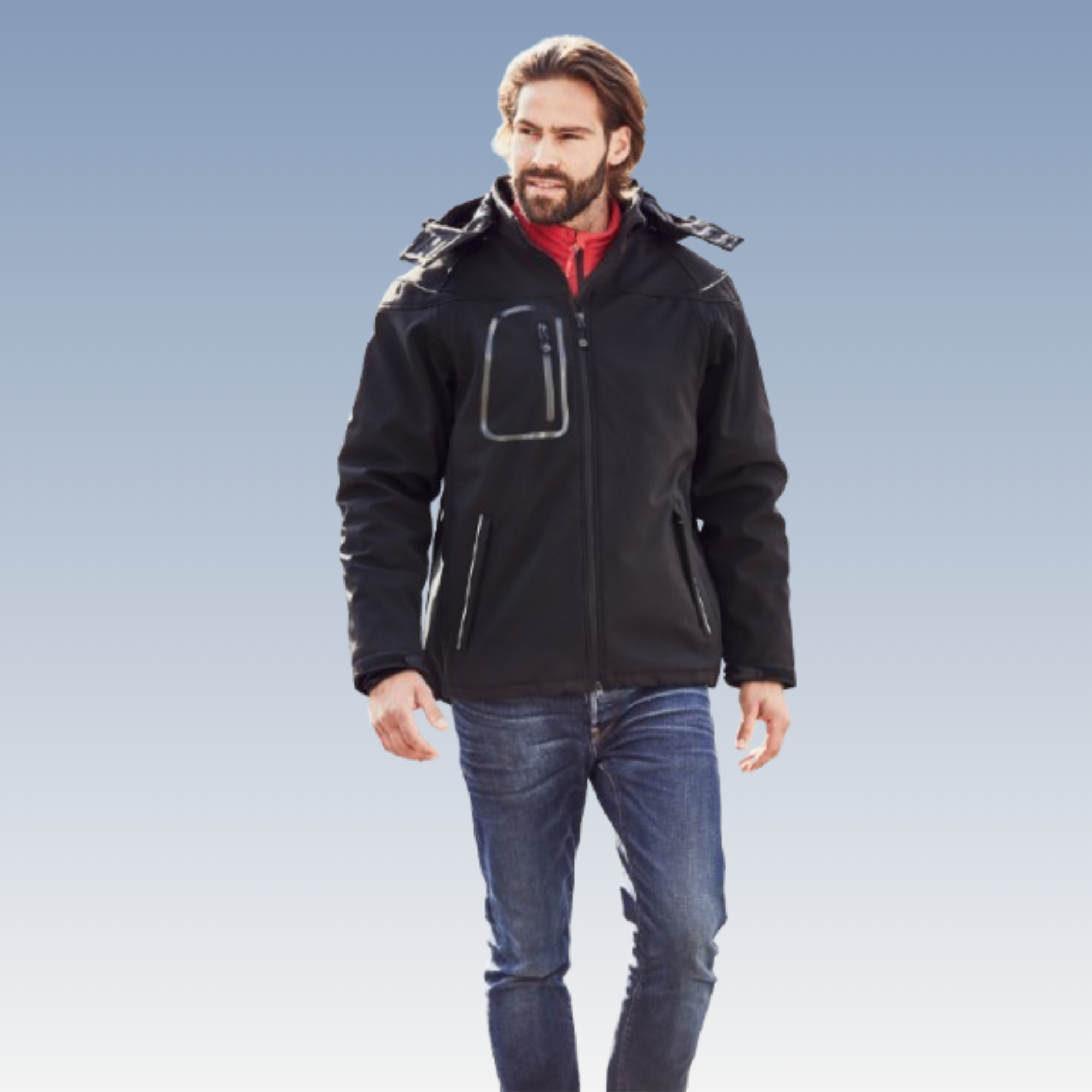 Herren Winter Softshell Jacke -JN1000