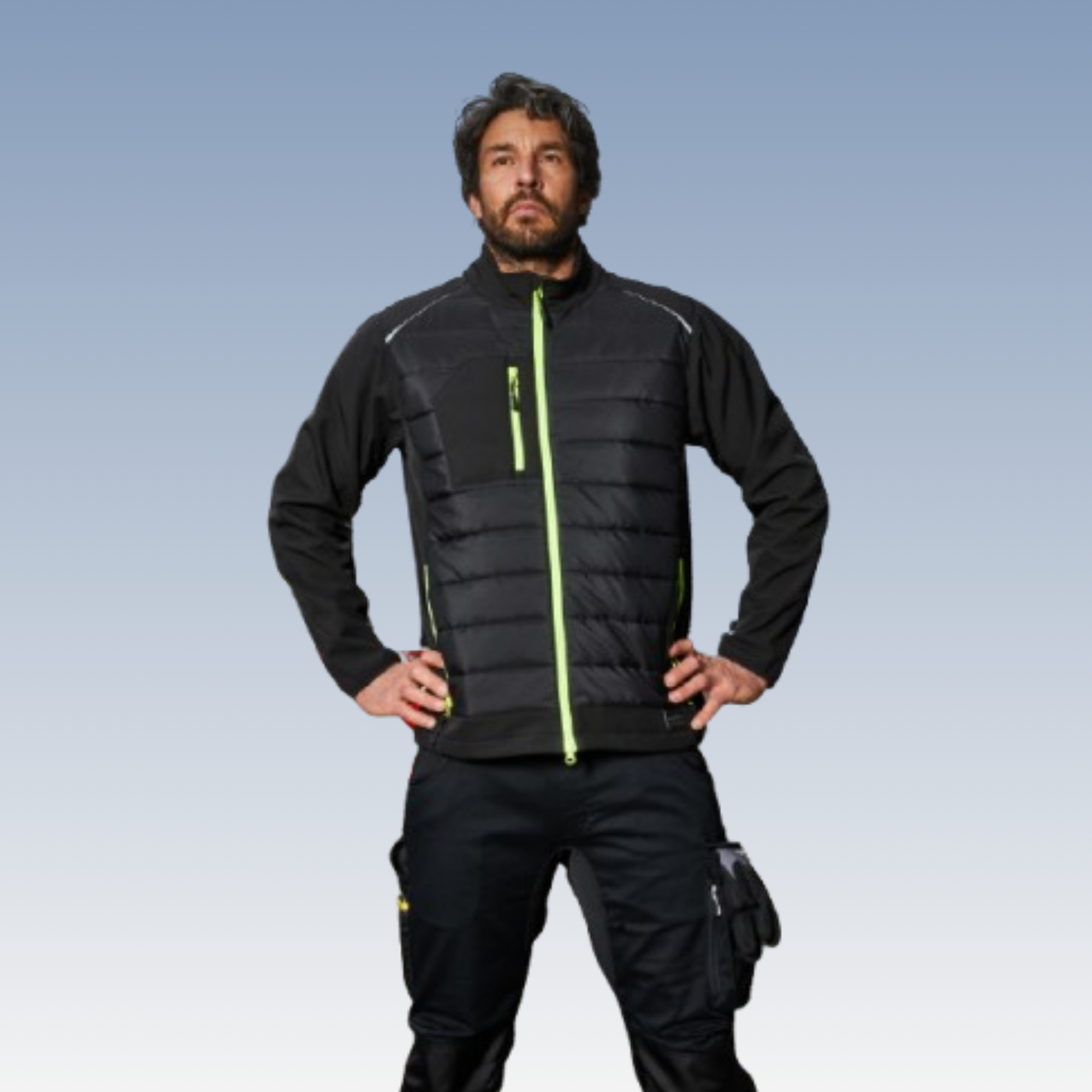 Herren Hybrid Jacke -JN1820