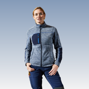 Damen Structure Fleece Jacke -JN1817