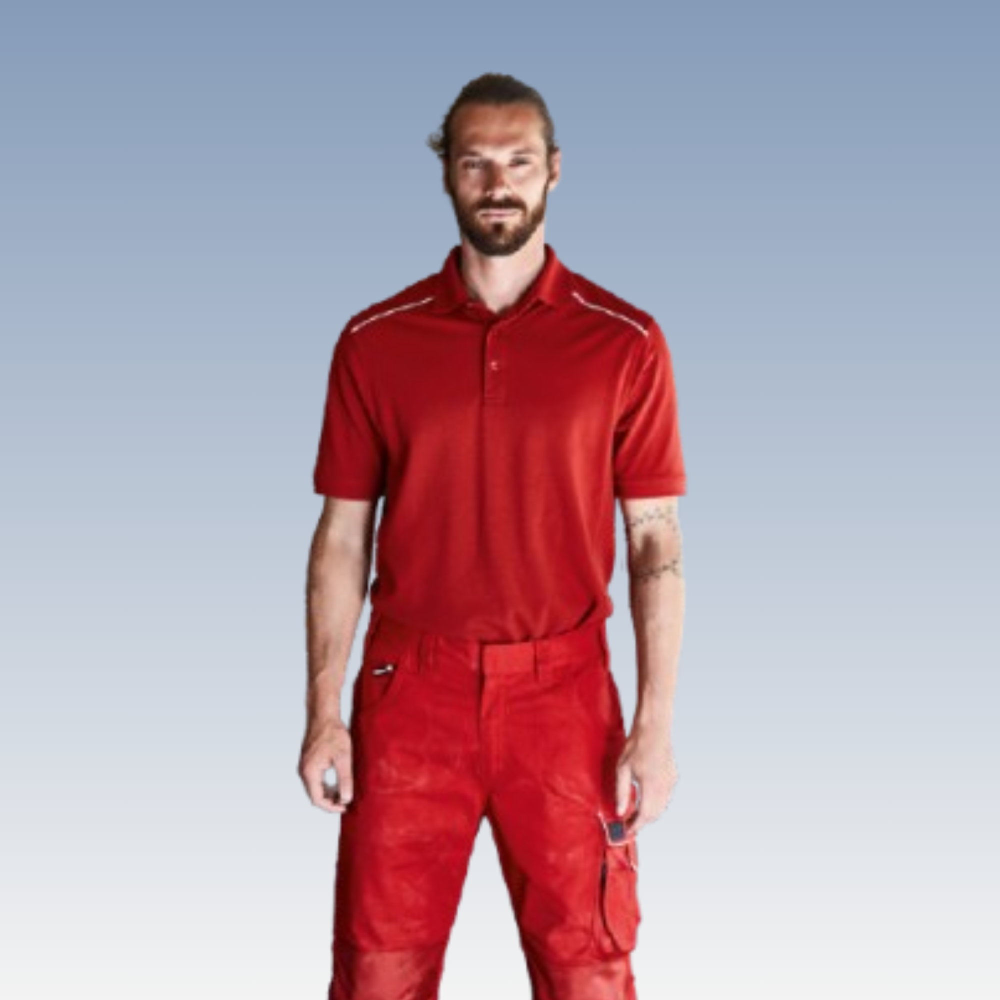 Herren Workwear Polo -SOLID- JN892