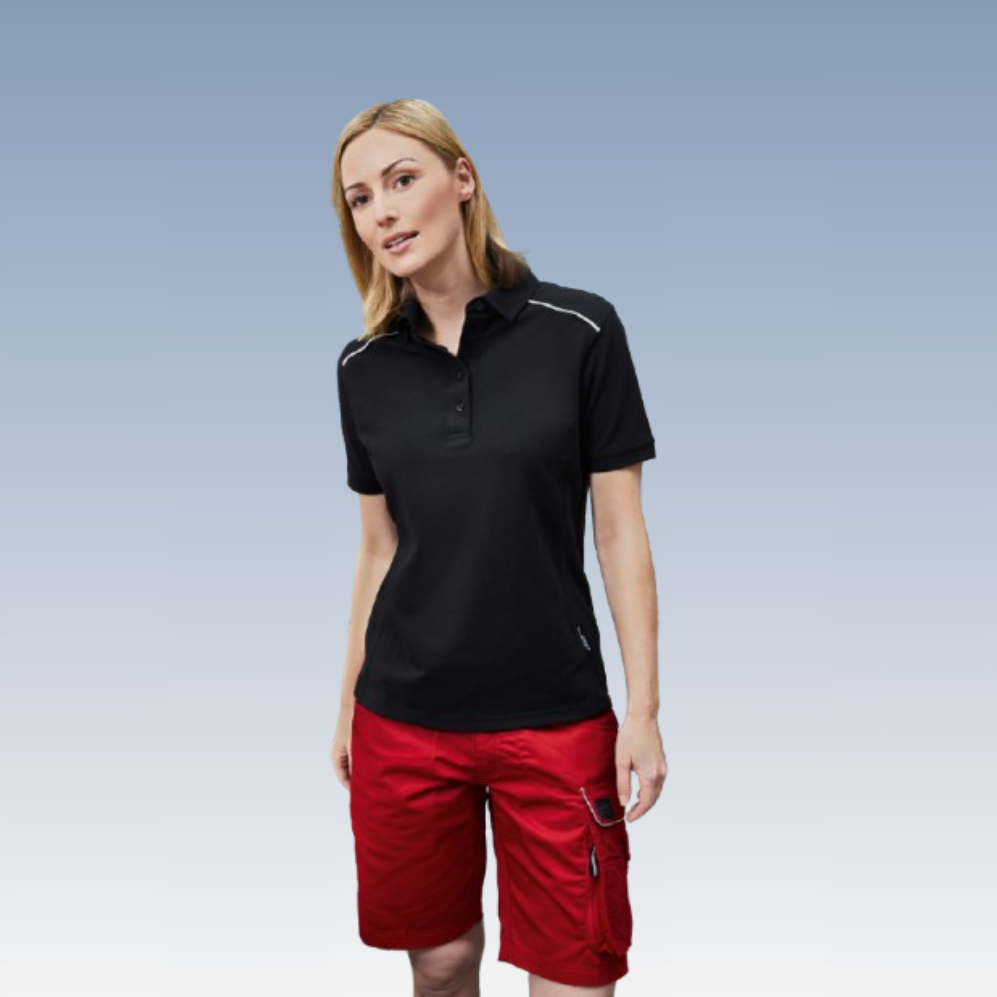 Damen Workwear Polo -SOLID- JN891