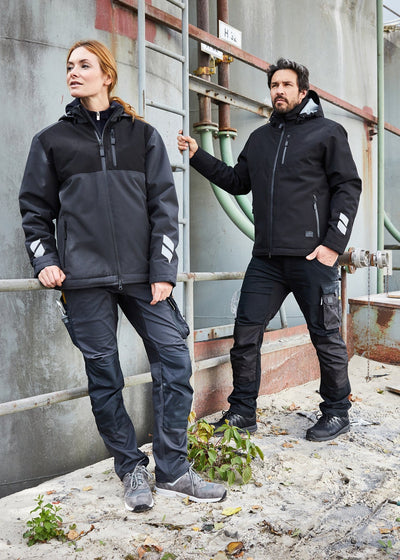 gefütterte Herren Hardshell Regenjacke -JN1815