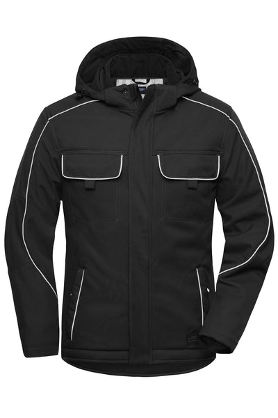 Unisex Winter Softshell Jacke  -SOLID- JN886