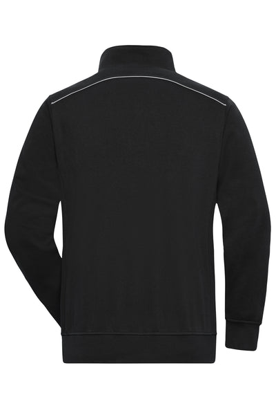 Unisex Workwear Half-Zipper - SOLID - JN895
