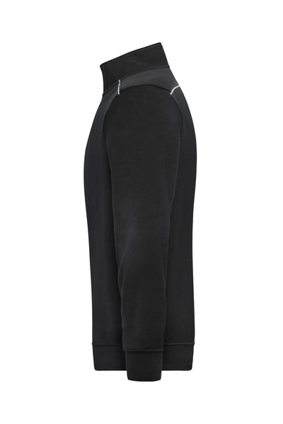 Unisex Workwear Half-Zipper - SOLID - JN895
