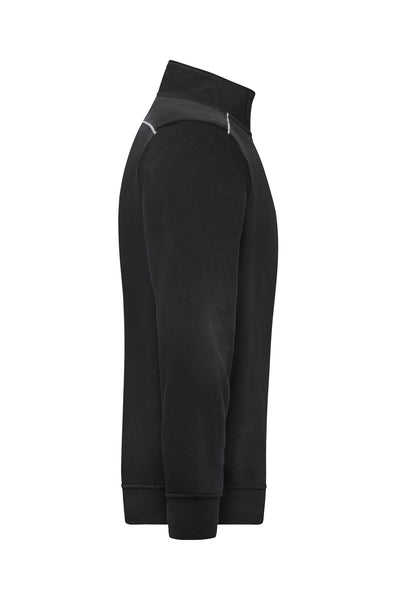 Unisex Workwear Half-Zipper - SOLID - JN895