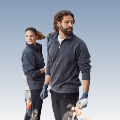 Workwear Half-Zip Jacke -JN831