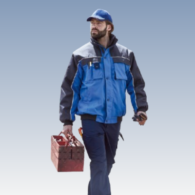 Unisex Workwear Jacke mit abnehmbaren Ärmeln -JN810