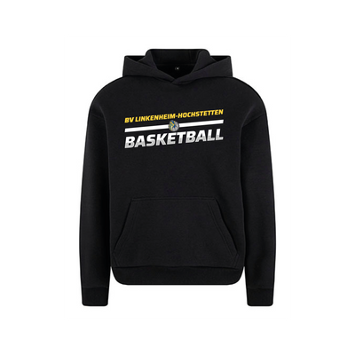 BVL Fluffy Hoody Erwachsene Schwarz – Vorderseite